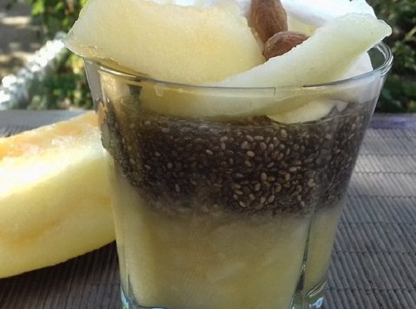 Muskmelon Chia Pudding! Low-Carb, Low-Calorie and Gluten-Free Recipe