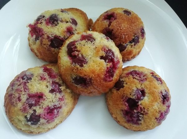 Raspberry Muffins with Honey, Gluten-Free, Clean Eating Recipe