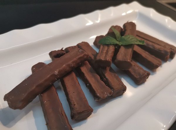 Peppermint Chocolate Sticks (Dairy-Free, Vegan, Paleo) Recipe